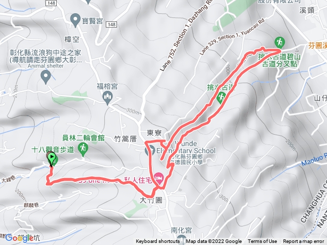 員林十八觀音步道