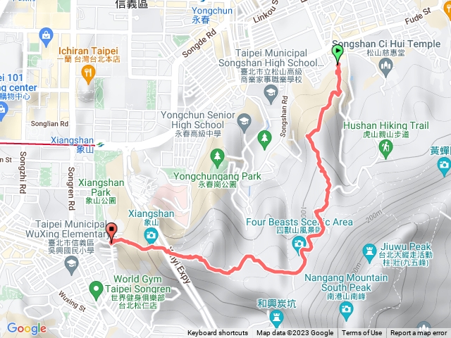 四獸山二峰（虎、象）