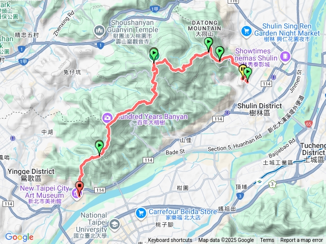 樹林鶯歌大棟山縱走預覽圖