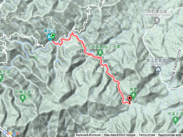 淡蘭古道：闊瀨古道、灣潭古道