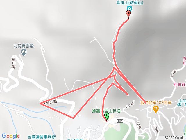 雞籠山上山