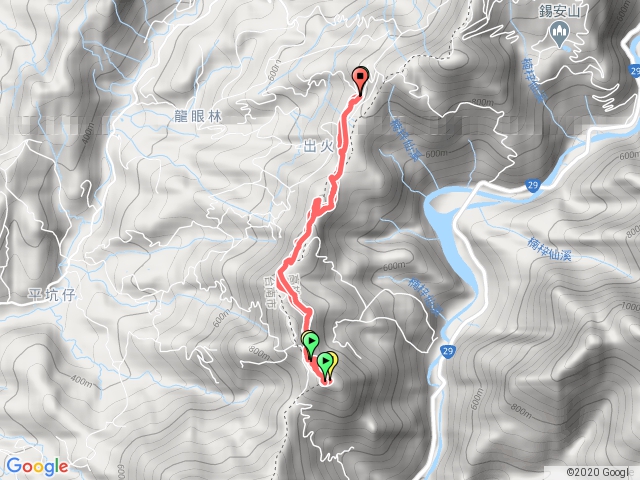 2020.2.16西阿里關山、茅山南峰