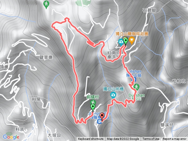 阿拔泉山獨立山O形步道