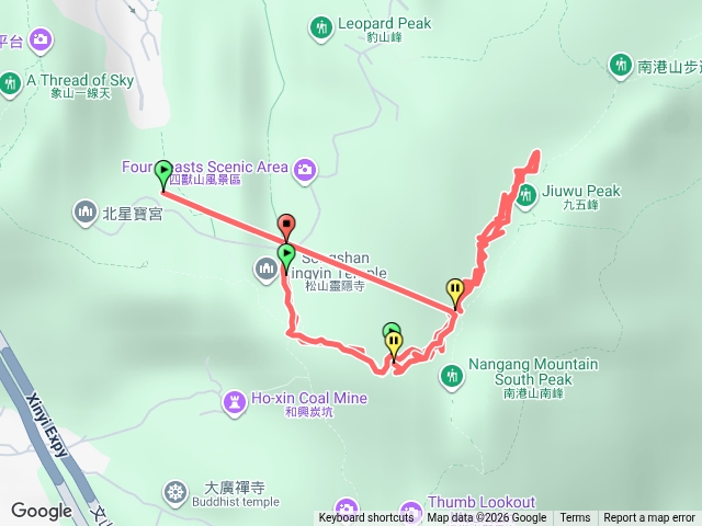 靈隱寺_南港攀岩步道_靈隱寺