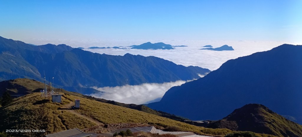 白色聖誕節-月圓雲海&殘雪，第九次合歡主東北峰單攻_2387757