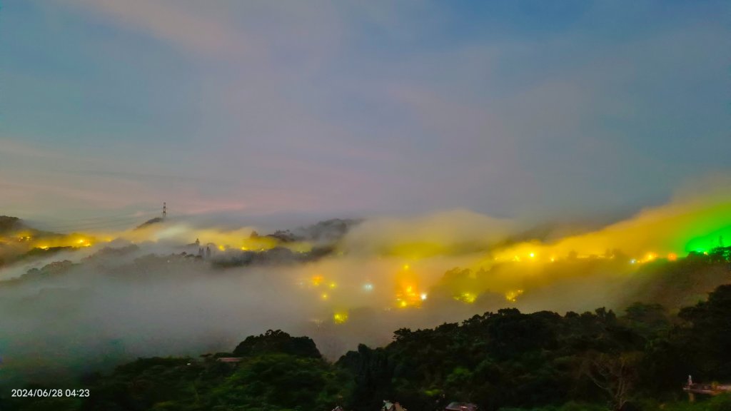 二格山 #夜景琉璃雲瀑 & #日出火燒雲 & #雲海流瀑 6/28&29_2536623