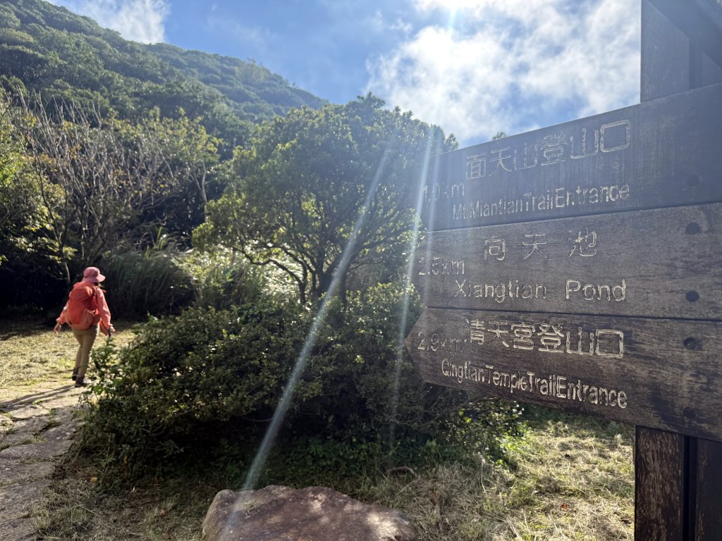 二子坪步道 經遊憩區 上面天山 20251108_2935040