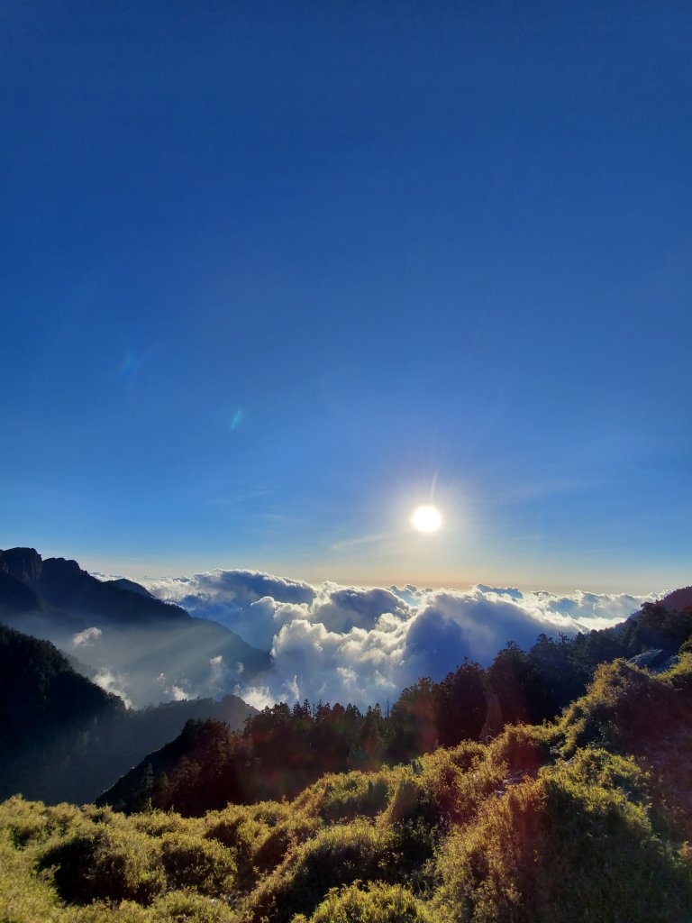 玉山西峰看夕陽_727992