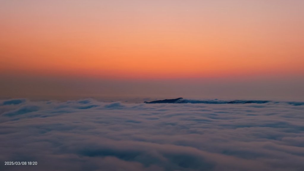 #馬那邦山 #夕陽 #雲海 #雲浪 3/8_2730404