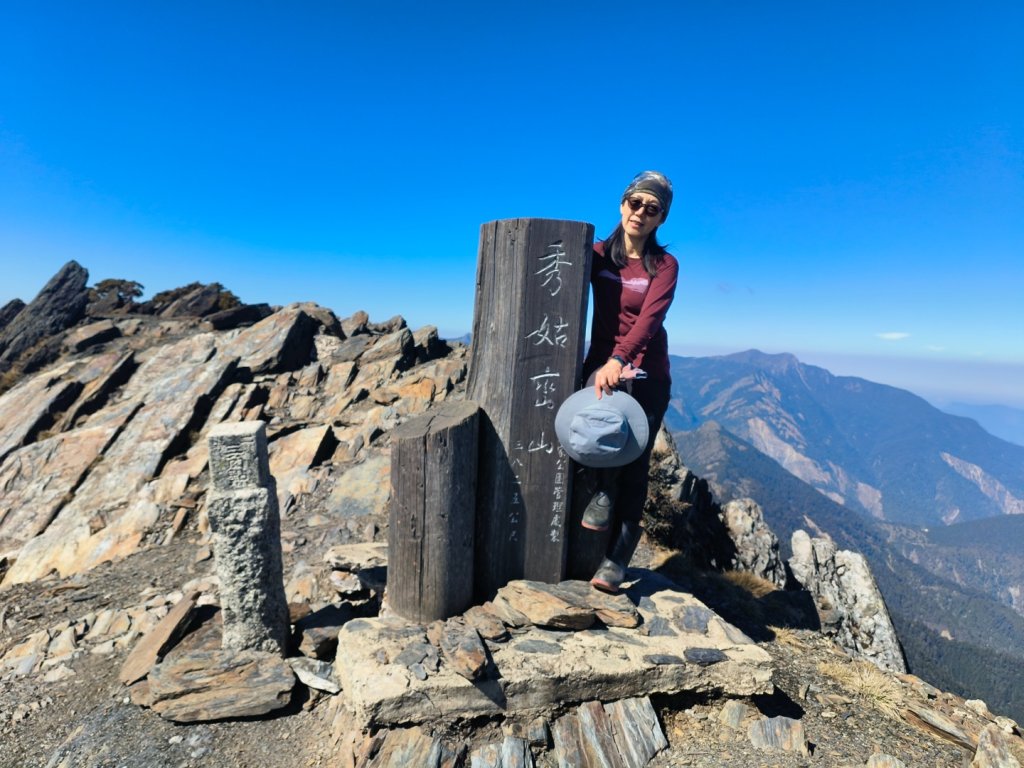 20240318 馬博8天縱走~第三天，秀姑巒山_2469845