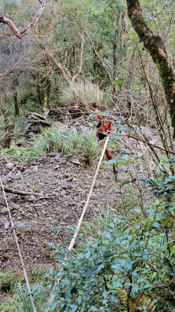 【北插天山】福山上北插天山(整理山徑架繩索布條完工)_2689773