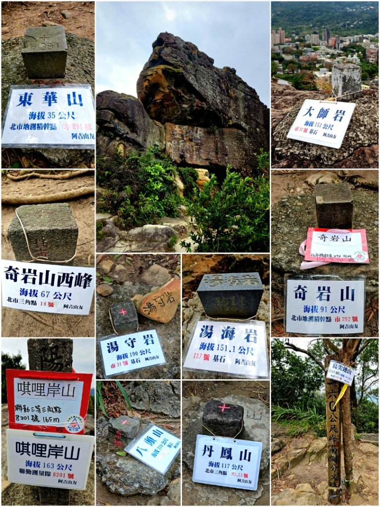 軍艦岩丹鳳山十一連峰-台北市北投區封面圖