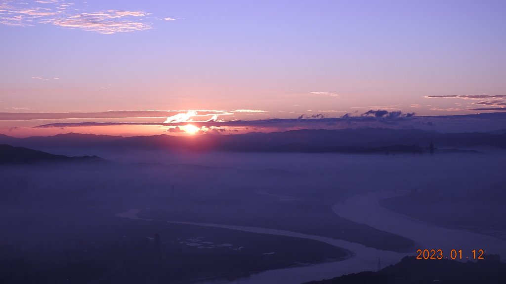 觀音山夜景/晨曦/日出&差強人意雲海&火燒雲_1991504