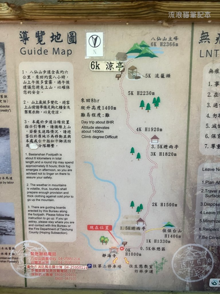 【谷關七雄】八仙山主峰步道_2894857