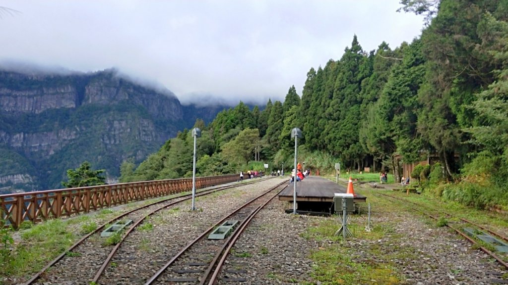 【阿里山私房景點】二萬平車站@夕陽 雲海_691555