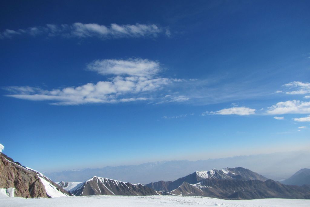列寧峰，海拔7134公尺，海拔7134公尺--C1營地風景_118631