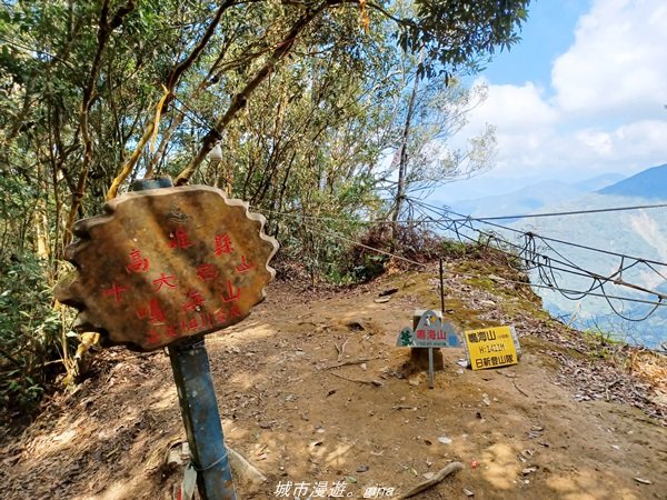 【高雄。茂林】清悠原始山徑。 小百岳集起來。 編號71小百岳-鳴海山 (扇平園區)封面圖