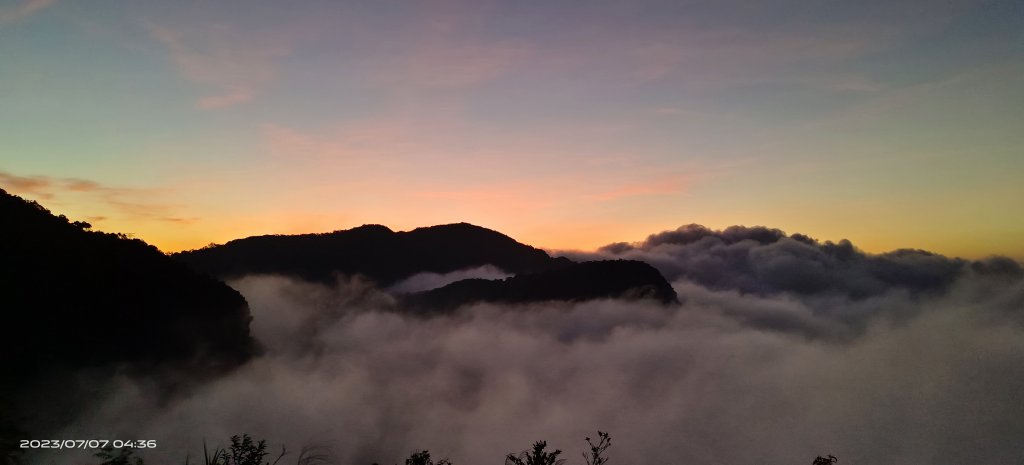 新店四十份/翡翠水庫壩頂月光/晨曦/日出雲海&石碇二格山雲海 7/7 & 13孓遺植物 #雙扇蕨封面圖