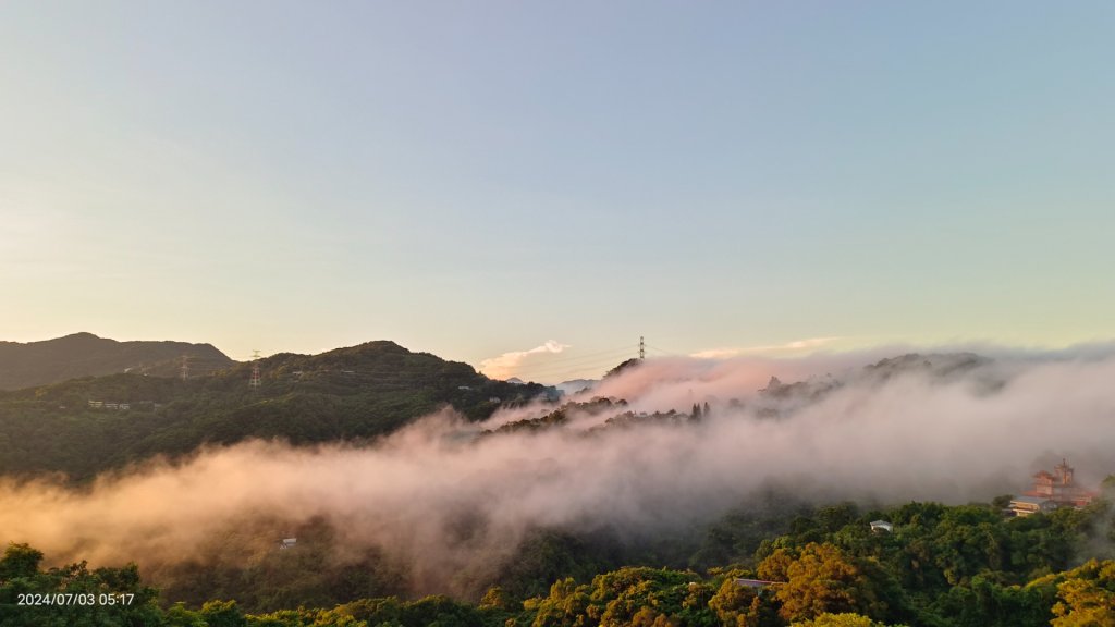 翡翠水庫壩頂星空月色 #琉璃雲海 &石碇二格 #雲瀑 7/3_2541363