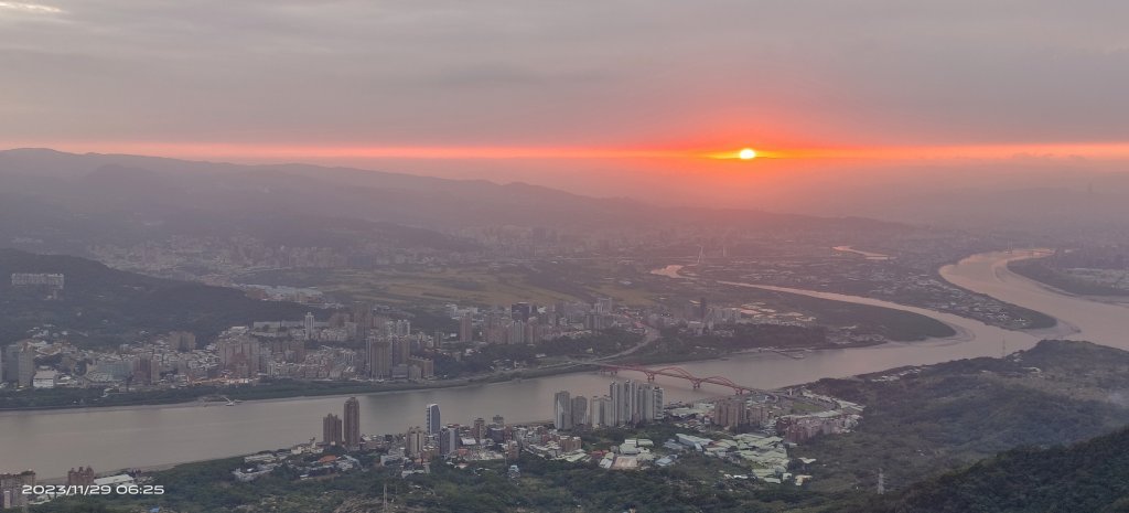 觀音山夜景/曙光/日出/斜射光封面圖