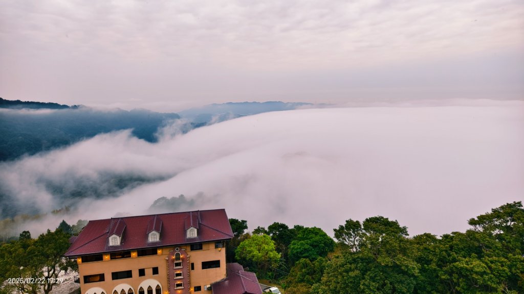 苗栗大湖 #薑麻園 #雲洞山莊 #琉璃光 #雲海 #雲瀑 2/22_2718322