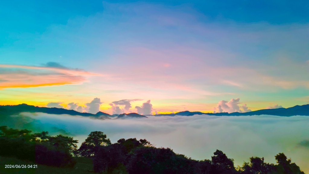 坪林趴趴走追雲趣 - 日出火燒雲雲海&觀音圈6/26 & 30_2535287