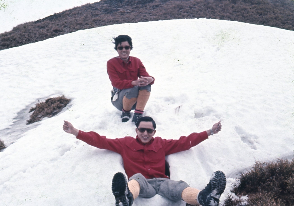 合歡賞雪登山一1971、4月初_26956