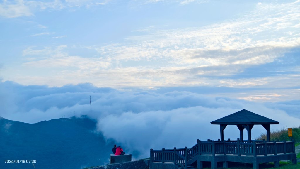 #大屯山 #雲海 #雲瀑 1/18封面圖