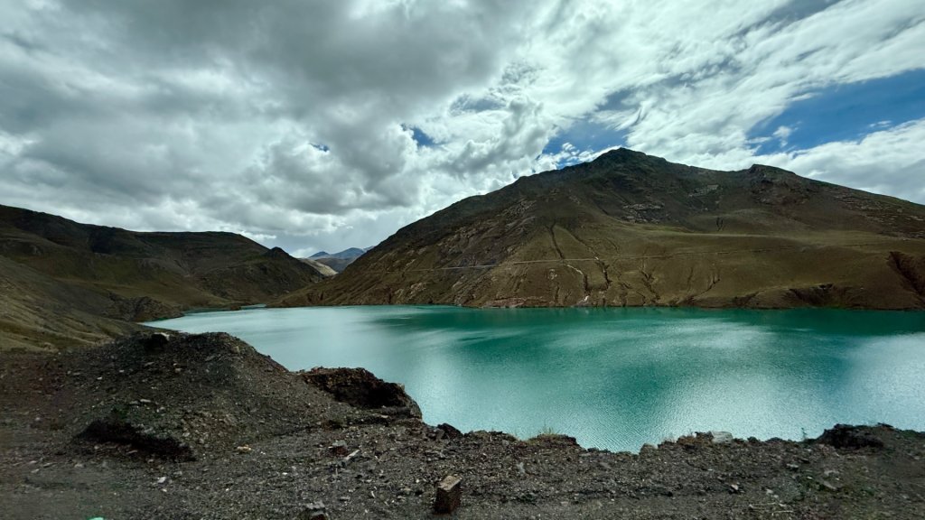 西藏的高山聖湖💙一措再措_2907355