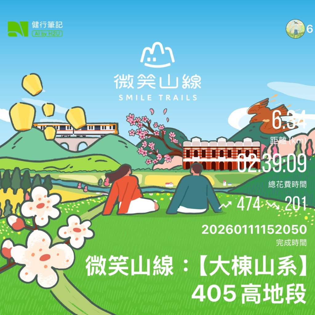 20260111微笑山線：【大棟山系】405高地段+百年大榕樹段_2982900