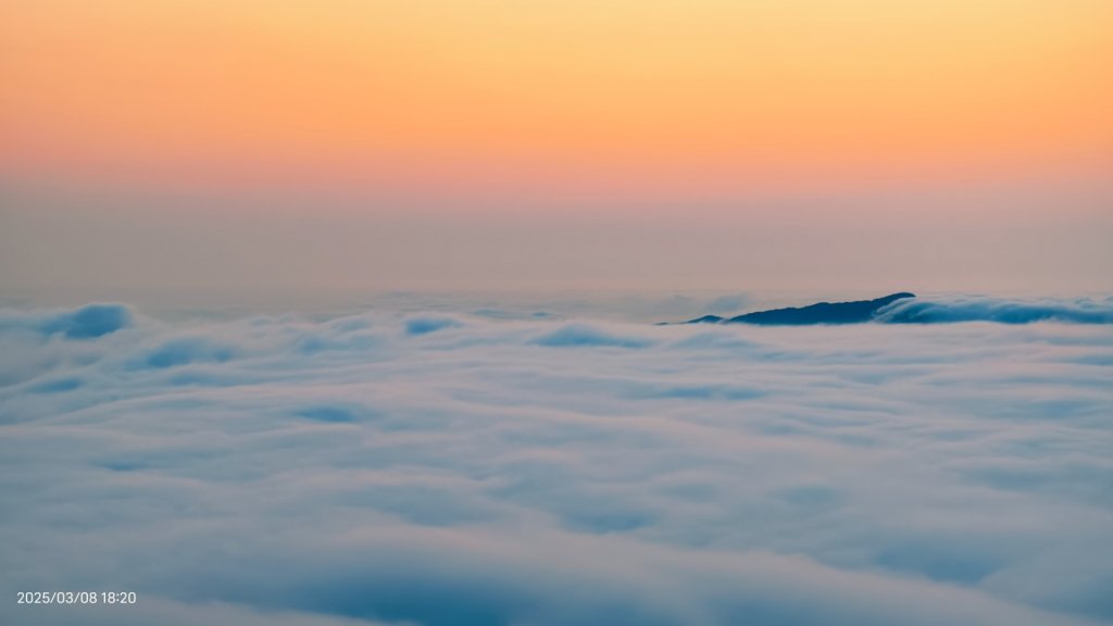 #馬那邦山 #夕陽 #雲海 #雲浪 3/8_2730398