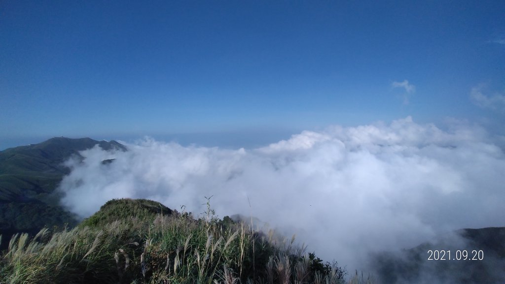 久違了 ! 陽明山再見雲海&觀音圈+夕陽&中秋月圓_1463875