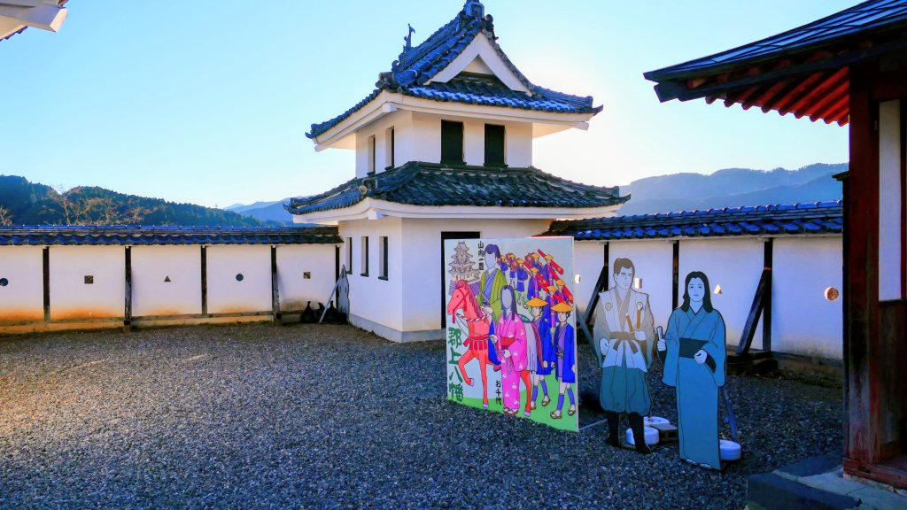 郡上八幡城的白帆_2982609