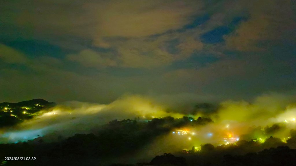 石碇趴趴走追雲趣 #月圓雲海 &夜景 #琉璃光 #雲瀑 6/21_2531401
