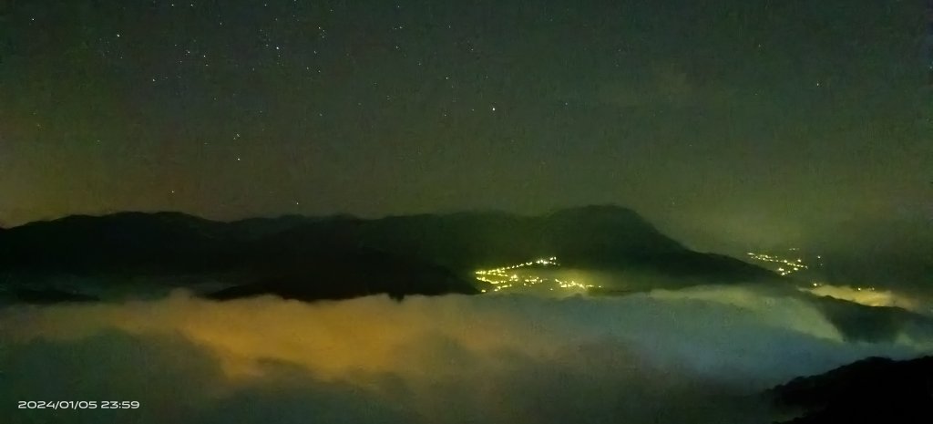 翡翠水庫/二格山星空夜景/月光雲海&大屯山曙光日出雲海_2394790