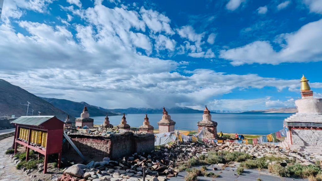 西藏的高山聖湖💙一措再措_2907333