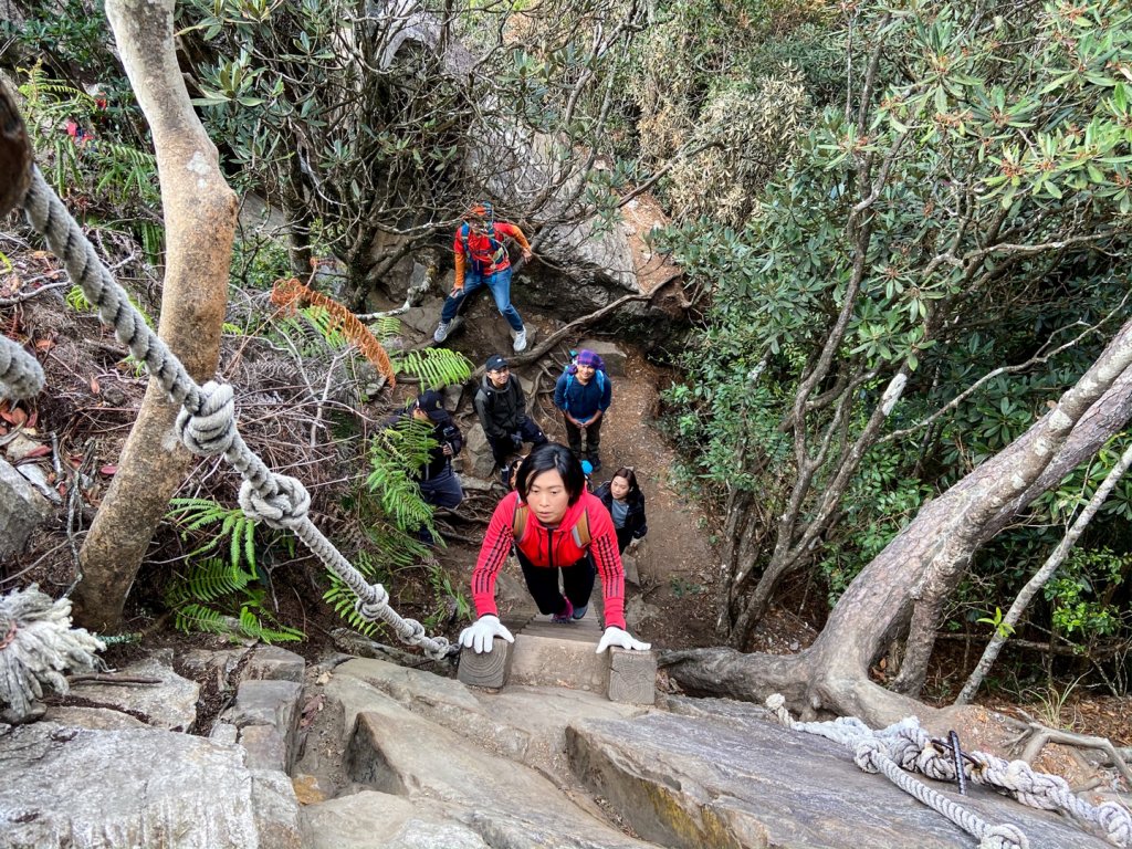 五訪台中鳶嘴山：拉繩挑戰陡峭岩壁_785411