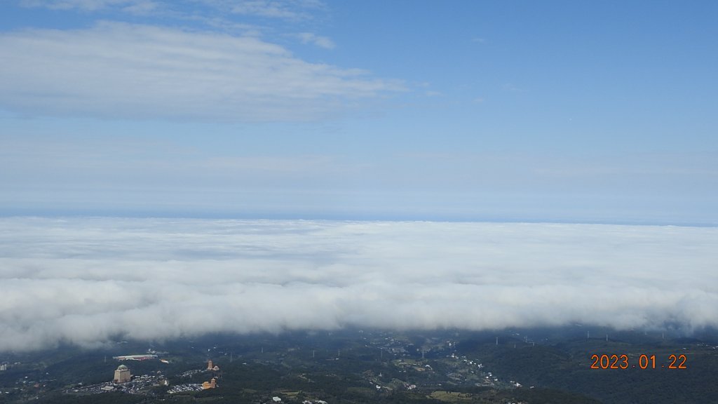 大年初一陽明山滿滿的日出雲海&水淹金山寺/天空之城，媲美20220127_2002295