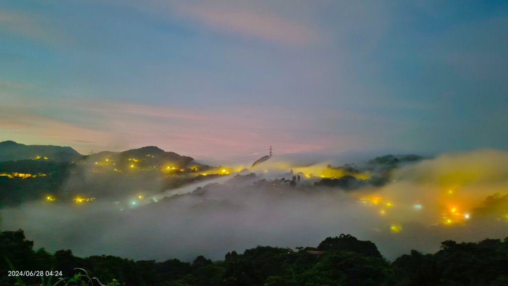 二格山 #夜景琉璃雲瀑 & #日出火燒雲 & #雲海流瀑 6/28&29_2536620