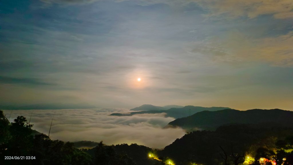 石碇趴趴走追雲趣 #月圓雲海 &夜景 #琉璃光 #雲瀑 6/21_2531424