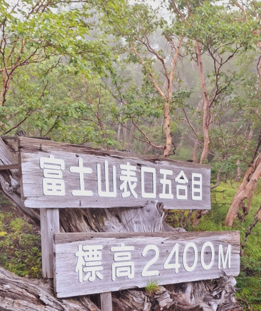 富士山登山，富士宮線上到吉田線下山封面圖