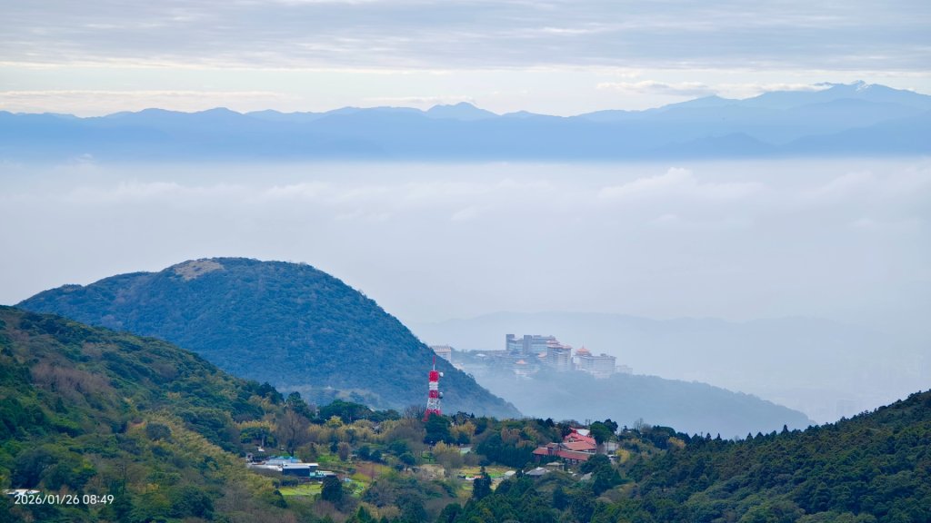 陽明山趴趴走追雲趣 #雲海 #琉璃光 1/26 認得幾個拍照地點共15個_2988360