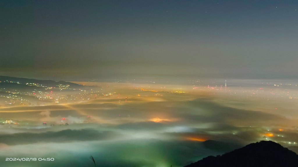 觀音山/硬漢嶺夜景琉璃光&火燒雲20240218 V.清透濾鏡特效修圖_2467714