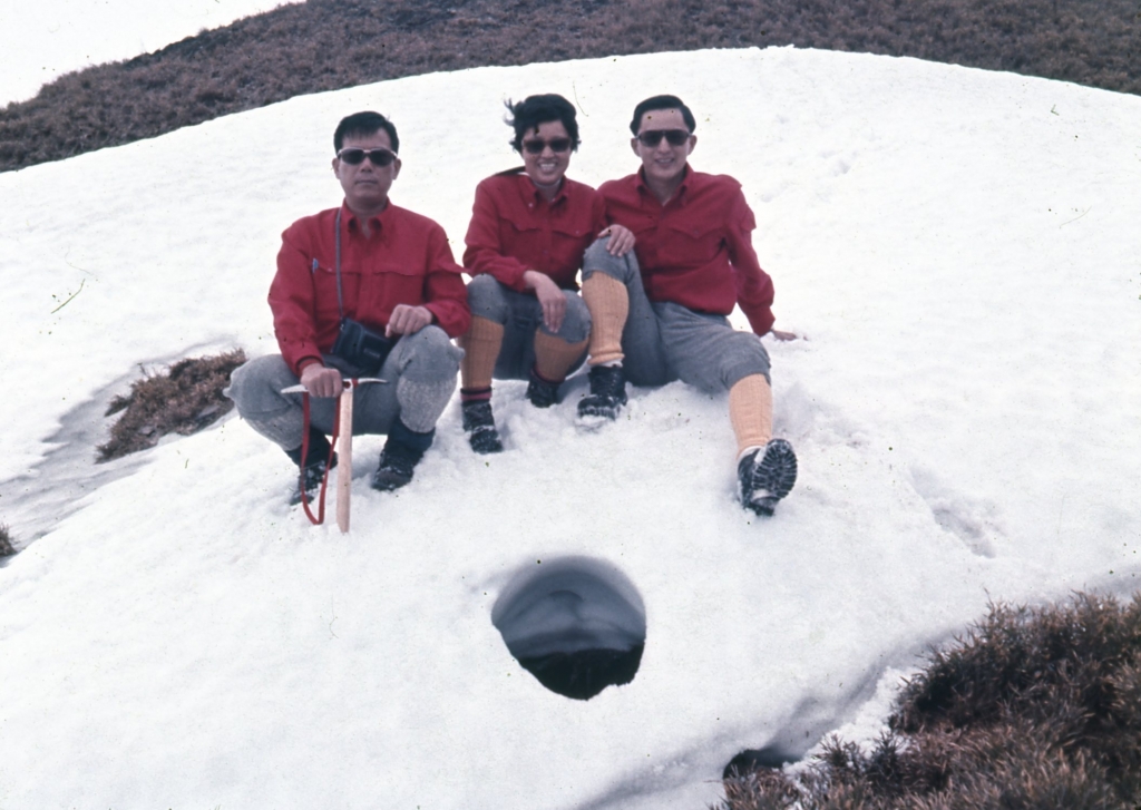 合歡賞雪登山一1971、4月初_26955