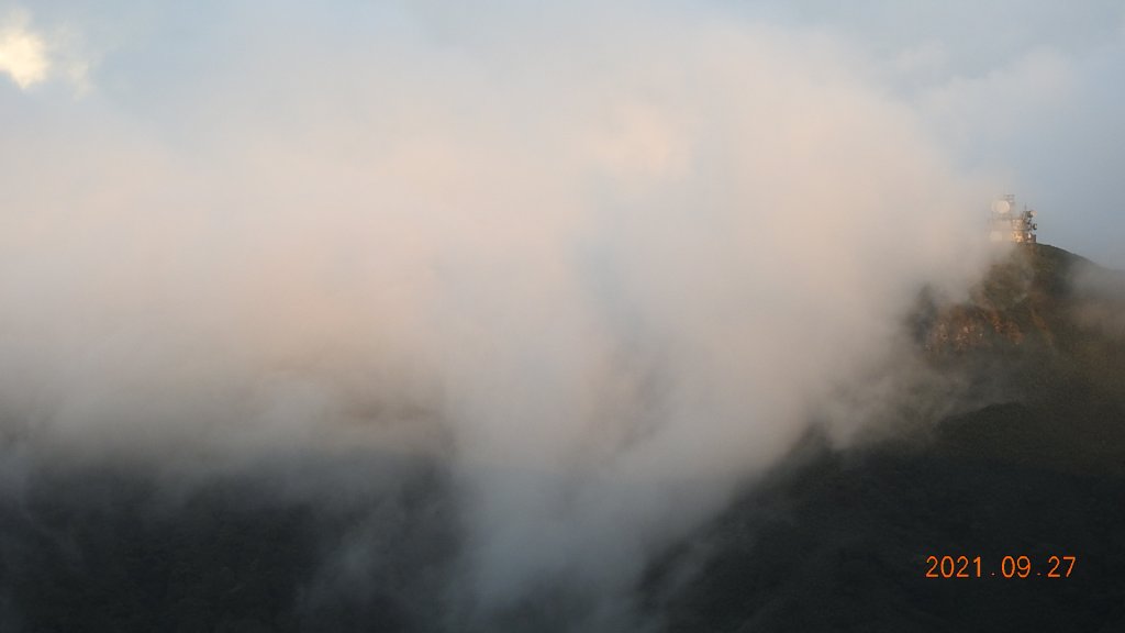 陽明山再見差強人意的雲瀑&觀音圈+夕陽_1471466