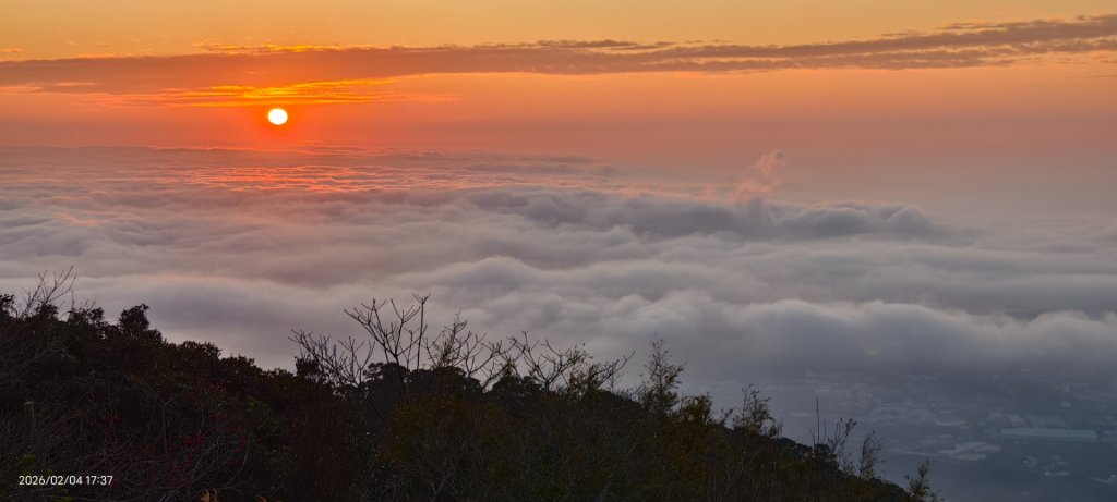 #觀音山 #雲海 #夕陽 #琉璃光 #天空之城 2/4_2993080