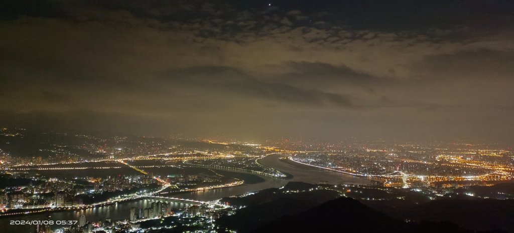 觀音山硬漢嶺百萬夜景+金星合月+曙光/斜射光1/8_2397253