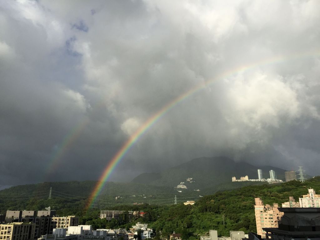 山竹颱風帶來北部雙彩虹與藍天綠水的祝福_407769
