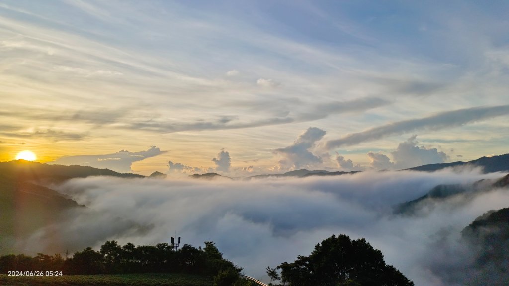 坪林趴趴走追雲趣 - 日出火燒雲雲海&觀音圈6/26 & 30_2535248