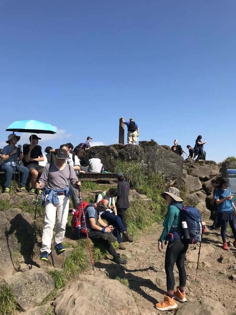 2022.3.12 陽明山縱走 西段 (清天宮-火燒山-向天山-面天山-大屯西峰-大屯南峰-大屯主峰_1664483